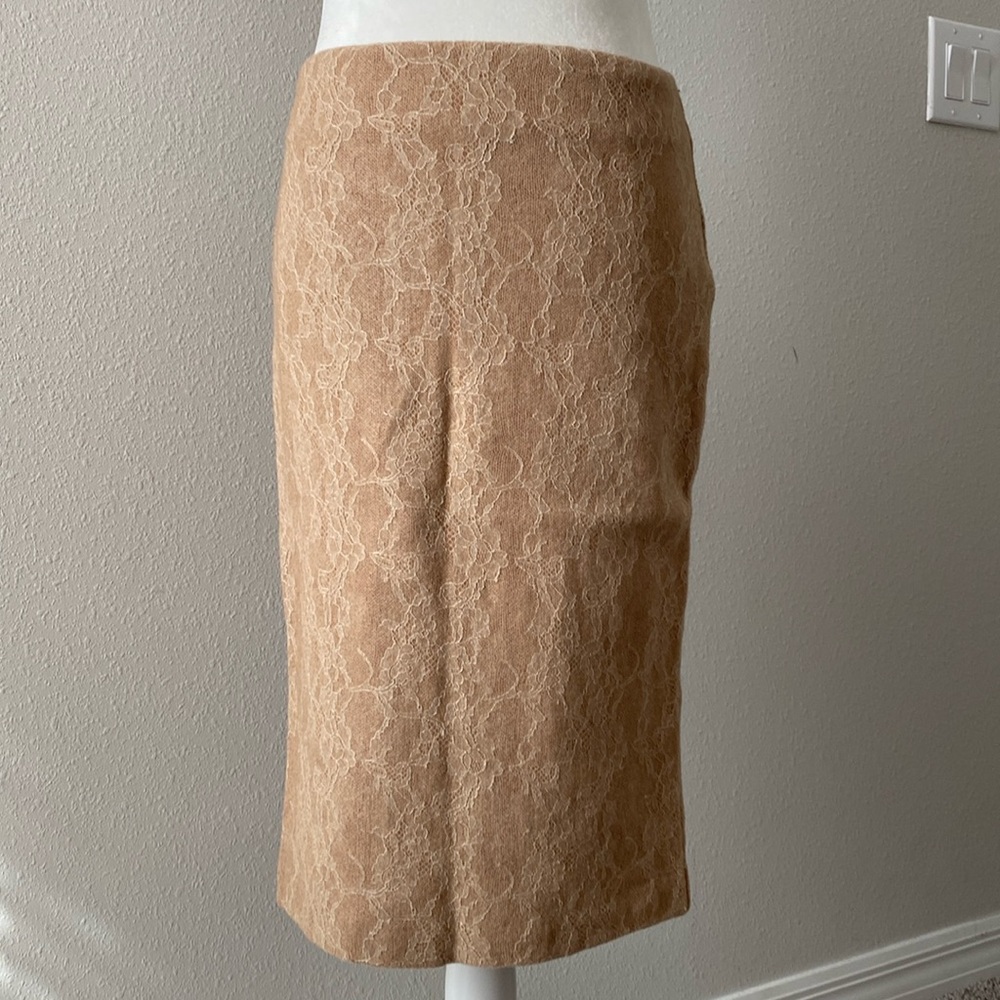 MaxMara midi wool skirt